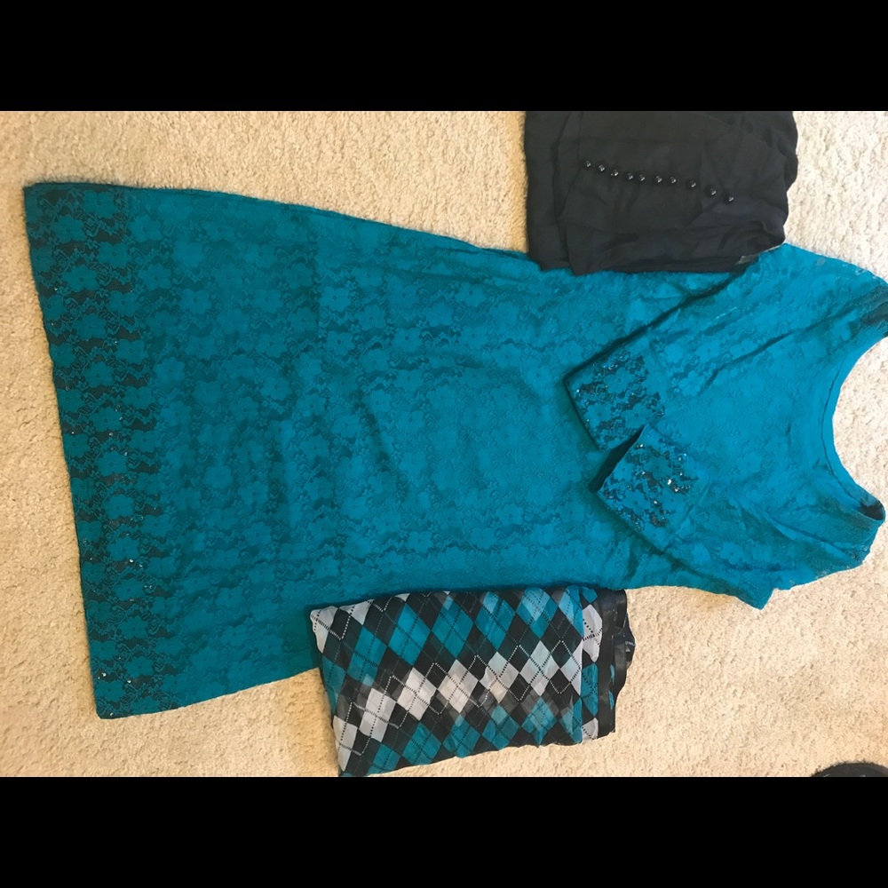3 piece net suit